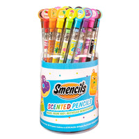 Graphite Smencils Cylinder - HB #2 Scented Pencils, 50 Count, Gifts for Kids