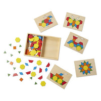Pattern Blocks and Boards Classic Toy
