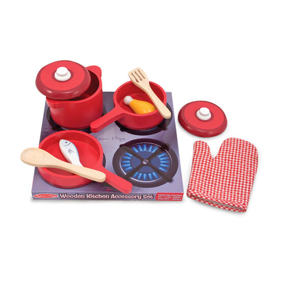Play Kitchen Accessory Set - Pot & Pans