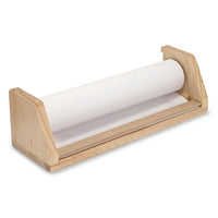 Wooden Tabletop Paper Roll Dispenser
