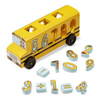 Number Matching Math Bus
