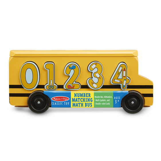 Number Matching Math Bus