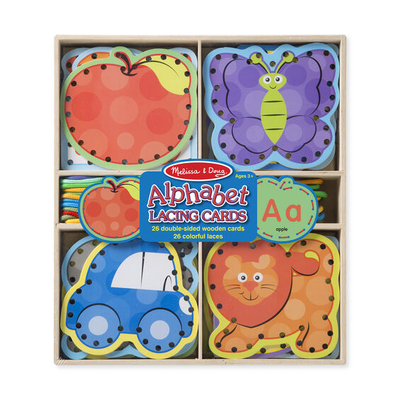 Alphabet Lacing Cards