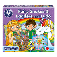 Fairy Snakes & Ladders and Ludo Board Game
