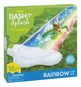 Dash N’ Splash Rainbow Waterslide