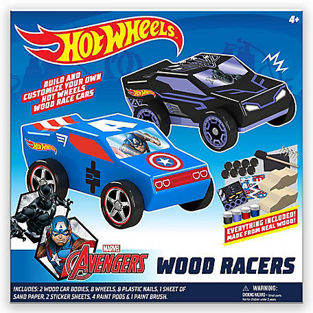 Hot Wheels 2pk  Wood Racer