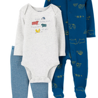 3-Piece Happy Camper Outfit Set