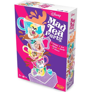 Disney Mad Tea Party Game - English / French / Deutsch / Espanol / Italiano Edition