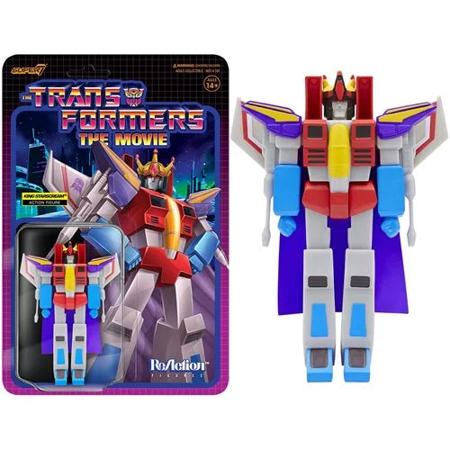 Transformers King Starscream 3 3/4-Inch ReAction Figure: