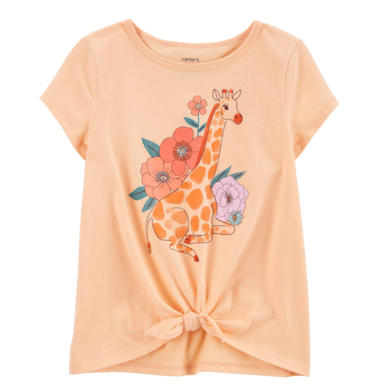 Giraffe Jersey Tee