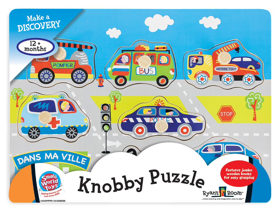 Knobby Transportation Puzzle