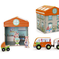 Play Box House 2 in 1