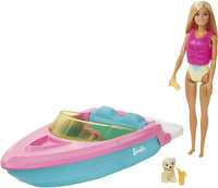 Barbie Doll and Boat
