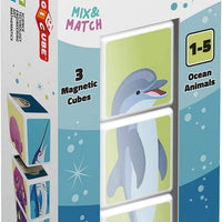 Magicube Mix and Match Ocean Animals - 3 Cubes