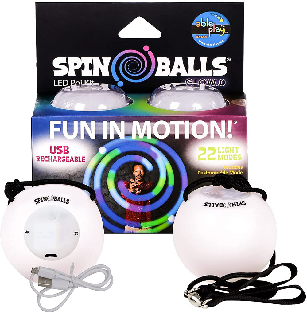 Spinballs Glow.0 LED Poi Balls Glow