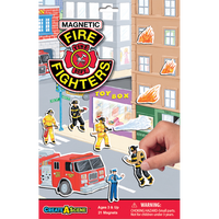 Magnetic Fire Fighters Playset
