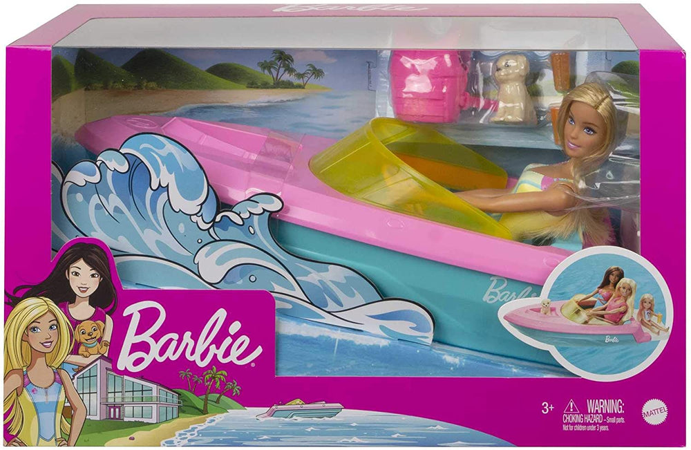 Barbie Doll and Boat