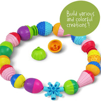 Lalaboom 12 Piece Baby Toddler Beads
