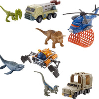 Jurassic World Dino Transporters Legacy & Movie Characters Playset