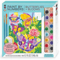 Paint By Number- Butterflies + Blooms