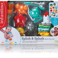 Splish & Splash Bath 17 Piece Bathtime Fun Set