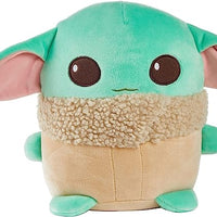 Star Wars Cuutopia 10-inch Grogu Plush, Soft Rounded Pillow Doll Inspired by Star Wars The Mandalorian , Collectible Gift for Kids & Fans Ages 3 Years Old & Up