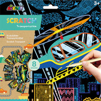 Scratch Art - Transportation
