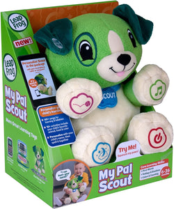 Vtech Leap Frog My Pal Scout Plush Dog-Green