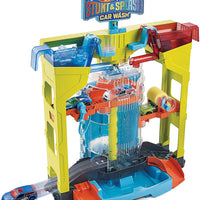 Hot Wheels City Stunt Car Wash Play Set