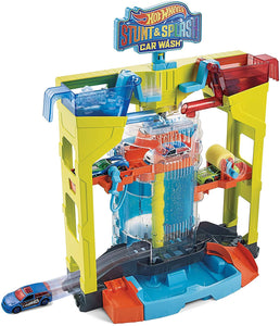 Hot Wheels City Stunt Car Wash Play Set