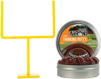Crazy Aaron's Football Putty Set - 6" Tabletop Field Goal
