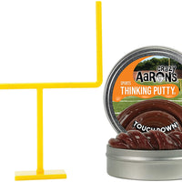 Crazy Aaron's Football Putty Set - 6" Tabletop Field Goal