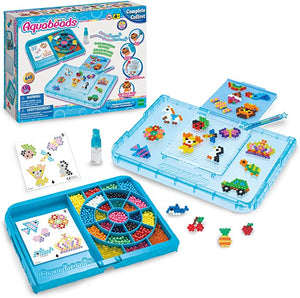 Aquabeads Beginners Studio Complete Arts & Crafts Bead Kit, Includes Over 840 Beads, Ages 4 and Up, Multi