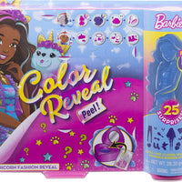 Barbie Colour Reveal Peel Unicorn