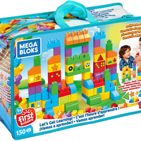 Mega Bloks Let's Get Learning Bricks 150pc