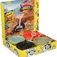 Play-Doh Wheels Buildin' Compound 4-Pack Bundle of Extra Large Cans