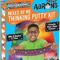 Crazy Aaron's Thinking Putty - Holographic Mixed by Me Thinking Putty Kit