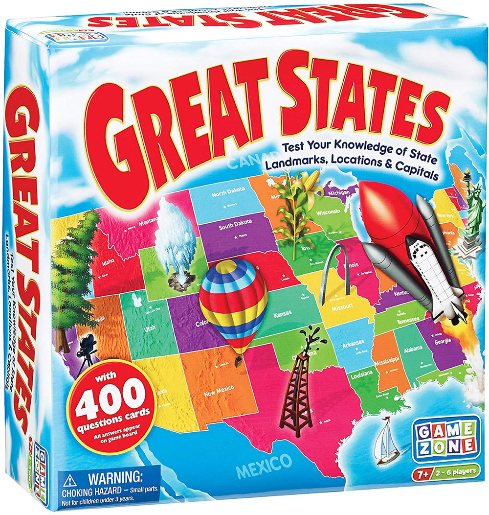 Great States Geography Board Game