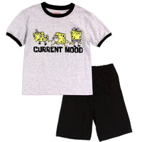 Current Mood Short Sleeved T-Shirt & Shorts