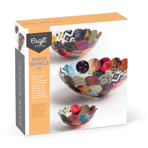 Craft Crush Paper Bowls Kit