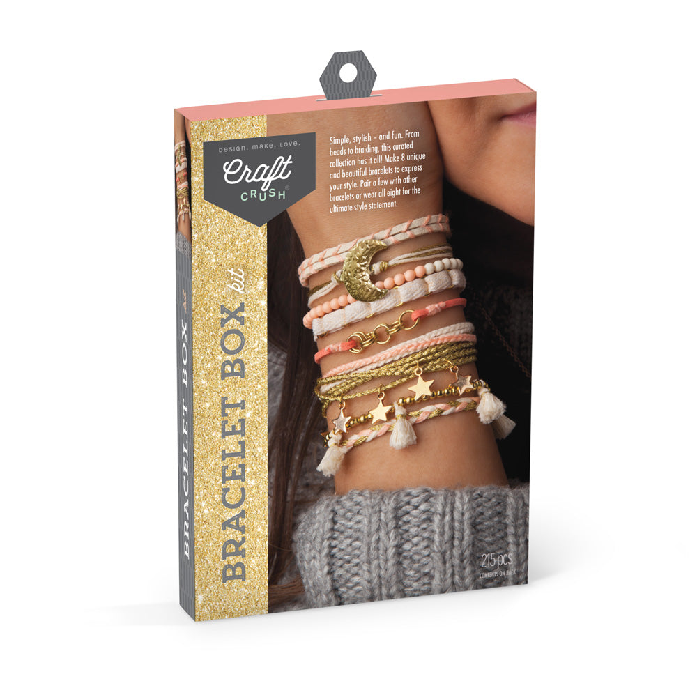 Craft Crush Bracelet Box - Gold