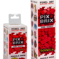 Pix Brix Dark Series Dark Red