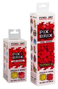 Pix Brix Dark Series Dark Red