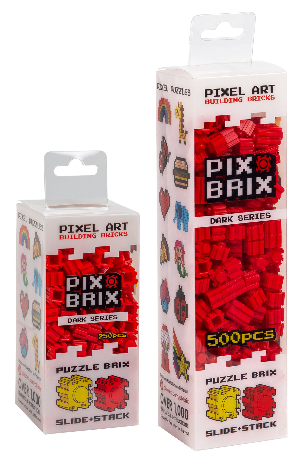 Pix Brix Dark Series Dark Red