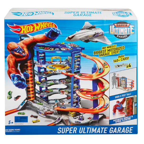 Hot wheels hot sale car garage set