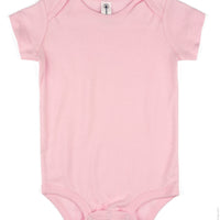 Basic Solid Baby Girls Creeper - Light Pink