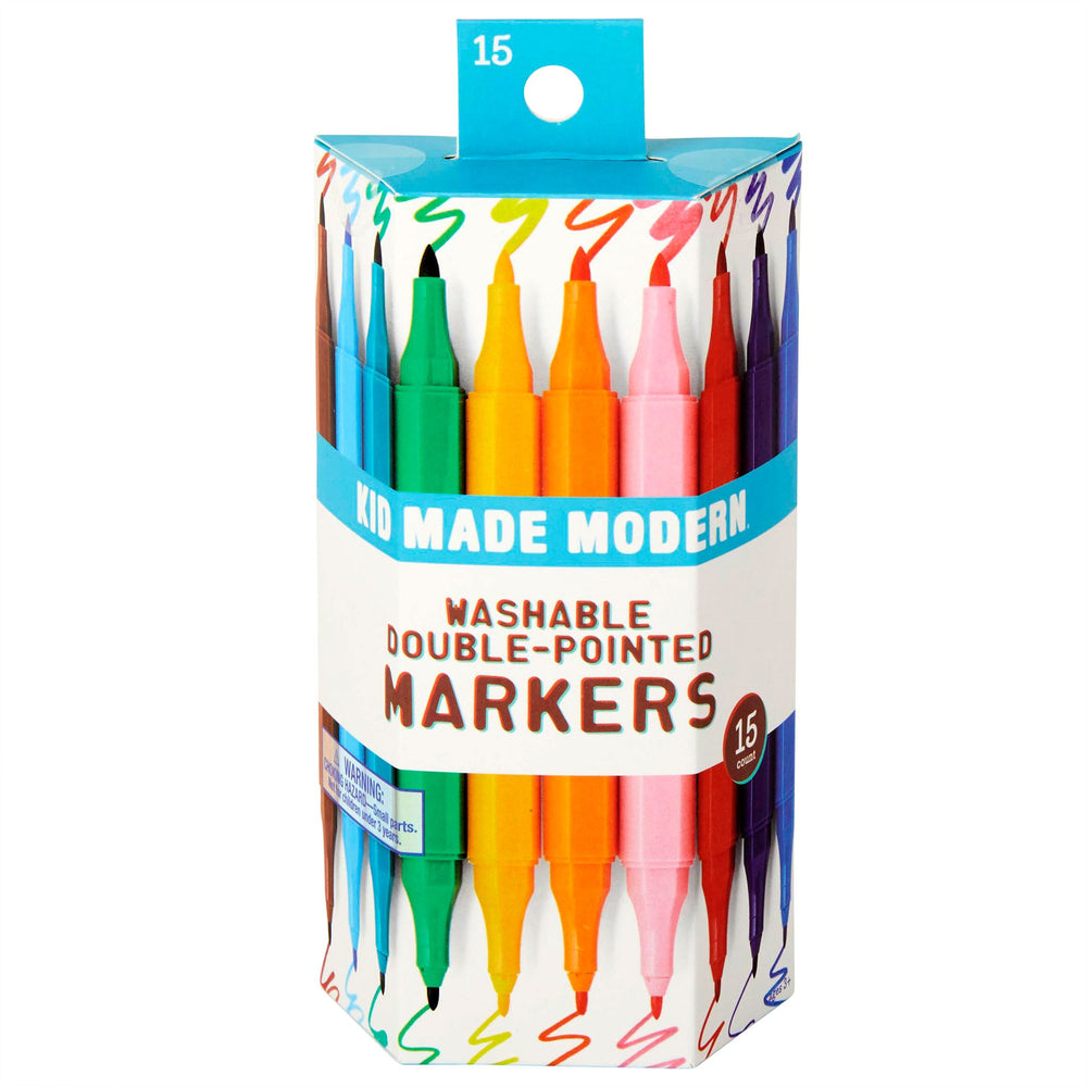Washable Double Pointed Markers (Set of 15)