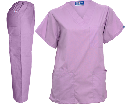 Med One Scrub Suits - Lilac