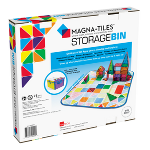 Magna-Tiles® Storage Bin & Interactive Play-mat