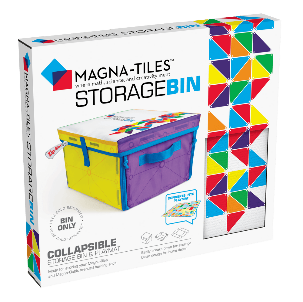 Magna-Tiles® Storage Bin & Interactive Play-mat
